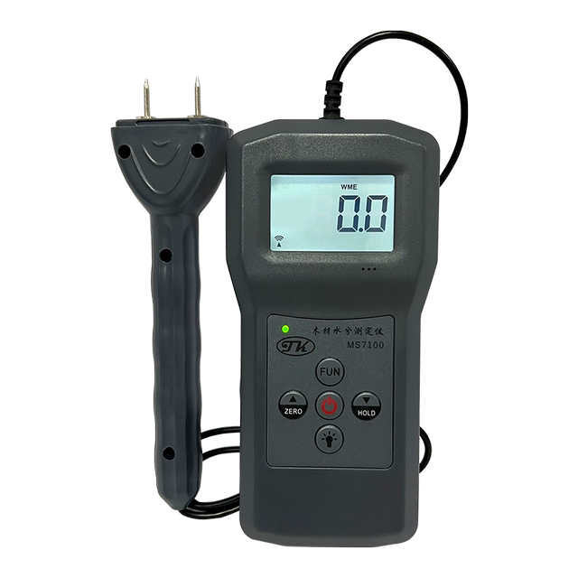Tk Tuoke Ms7100 Wood Moisture Meter with Detachable Needle for Wood Boards and Wood Moisture Measurement