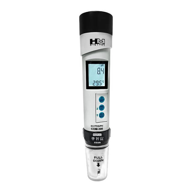 Hm Water Quality Testing Pen Com-300 Drinking Water Tap Water Ph Hardness Value/Tds/Ec Meter Ph Meter Ph Meter