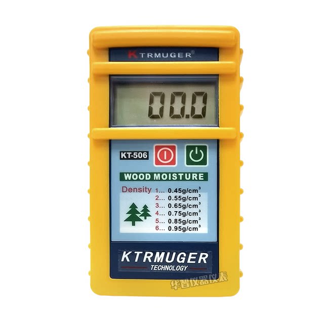 High-Precision Induction Wood Moisture Meter Kt505/506/60 Solid Wood Board Moisture Meter Moisture Content Moisture Meter
