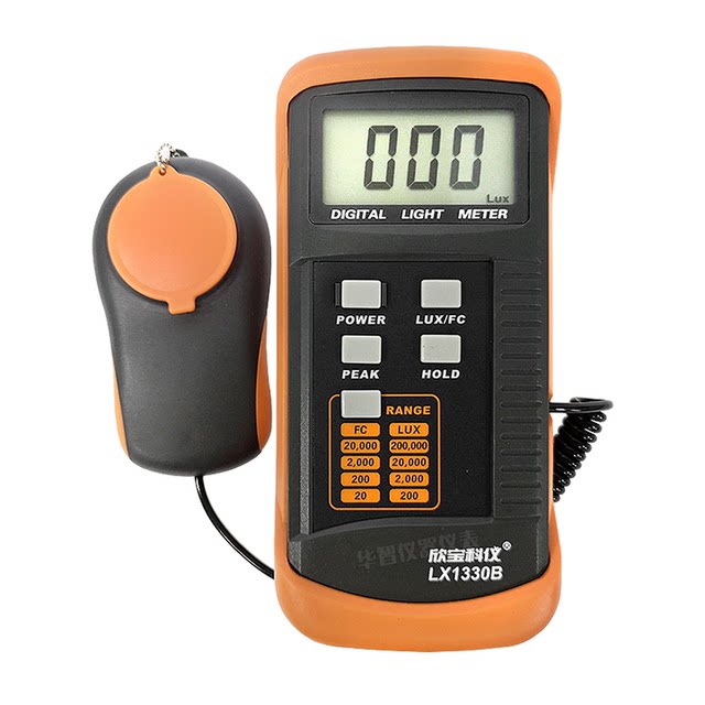 Xinbao Illuminance Meter Lx1330B Indoor Illuminance Meter Photometer Sm208 Screen Brightness Detector