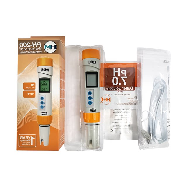 South Korea Hm Ph200 Value Test Pen Ph Meter Water Quality Ph Precision Water Quality Test Pen Paper Drinking Water