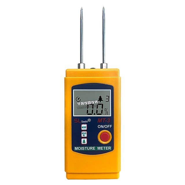 Textile Moisture Meter Mt-2/3 Leather Cloth Clothes Moisture Detection Cotton Clothing Yarn Moisture Rate Dry and Wet Meter