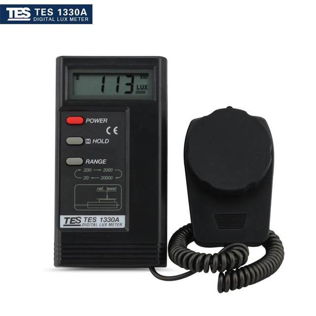 Taiwan Tes1330A Illuminance Meter High-Precision Illuminance Meter Tes1336A Photometer Light Intensity Tester
