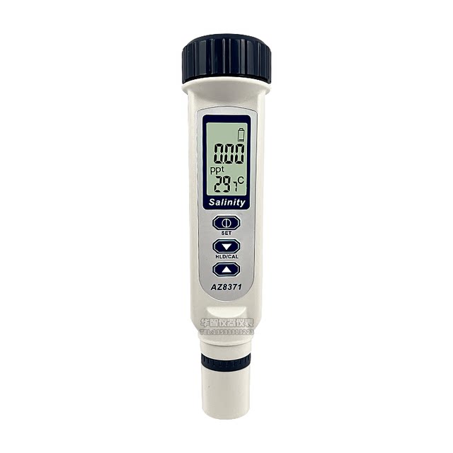 Taiwan Hengxin Az8371 Digital Salinity Meter Seawater Food Salinity Meter Digital Display Salinity Meter for Aquaculture