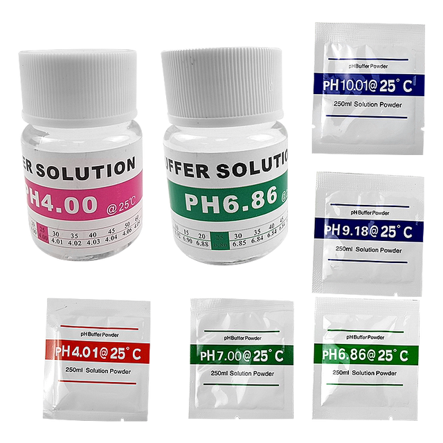 Ph Meter Calibrator Fluid Ph Acidity Meter Correction Buffer Tds Bottled Ph Buffer Ph Meter Correction Powder