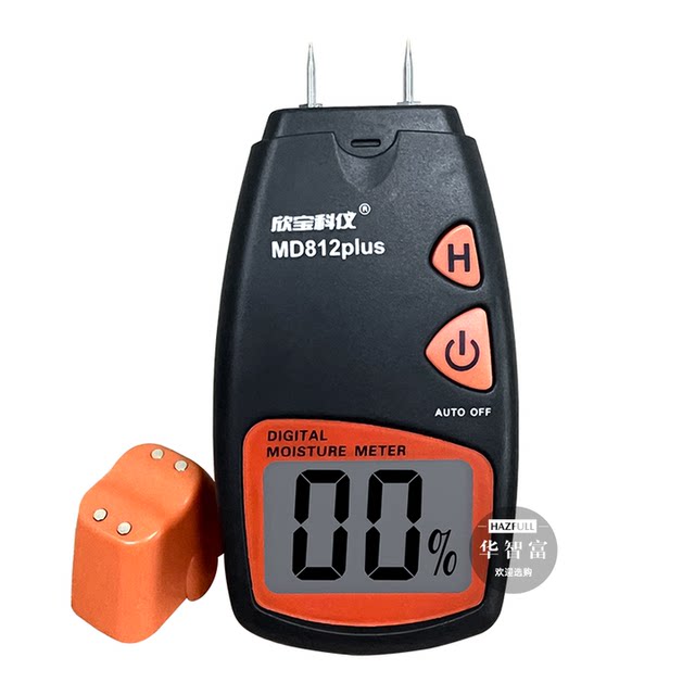 Xinbaokeyi Digital Wood Moisture Meter Humidity Tester Md812/Md814 Pin-Type Wood Board Moisture Meter