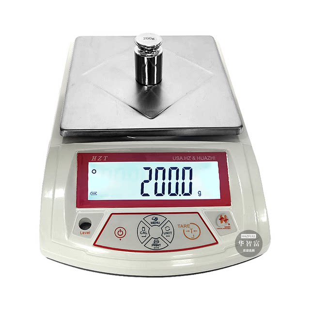 Huazhi Electronic Scale 0.01g High-Precision Digital Scale 200G-3Kg Medicinal Gold Jewelry Bench Scale