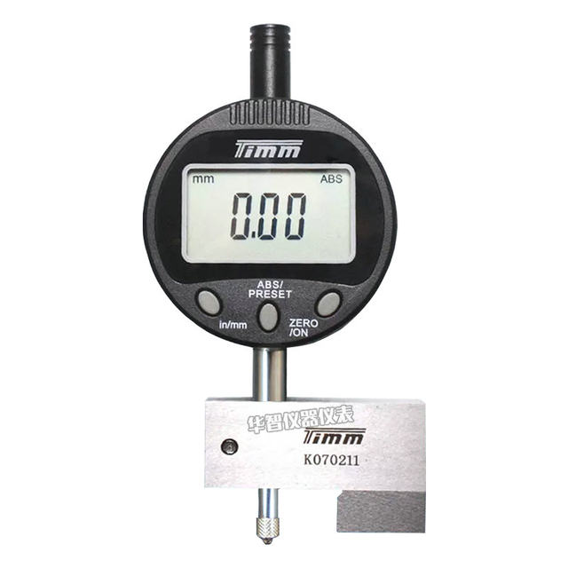 Tianmu Brand Electronic Digital Differential Gauge, Stainless Steel Surface Differential Dial Indicator, Test Gauge with Replaceable Probe