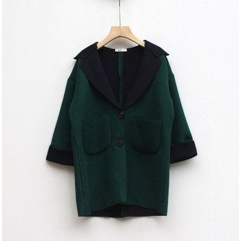 S love series 110 winter clothing brand children's clothing discount/children's casual woolen jacket coat 52832 green