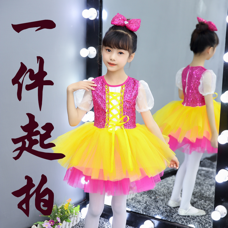 Taobao children's clothing model shooting Girl little model Anna fashion photoshoot