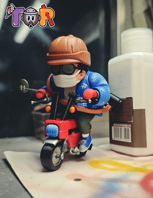 [Brand New in Stock] Zor & Tor Wcf Minamori Akira Series 006 Minamori Akira on a Bike in Stock Figure