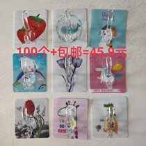 Wall hook for hanging clothes after hanger door Mighty Viscose Wall Bearing bearing No-hole Perforated Adhesive Hook Cloak Hood Hook