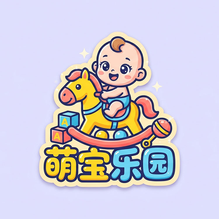 萌宝乐园玩具的LOGO