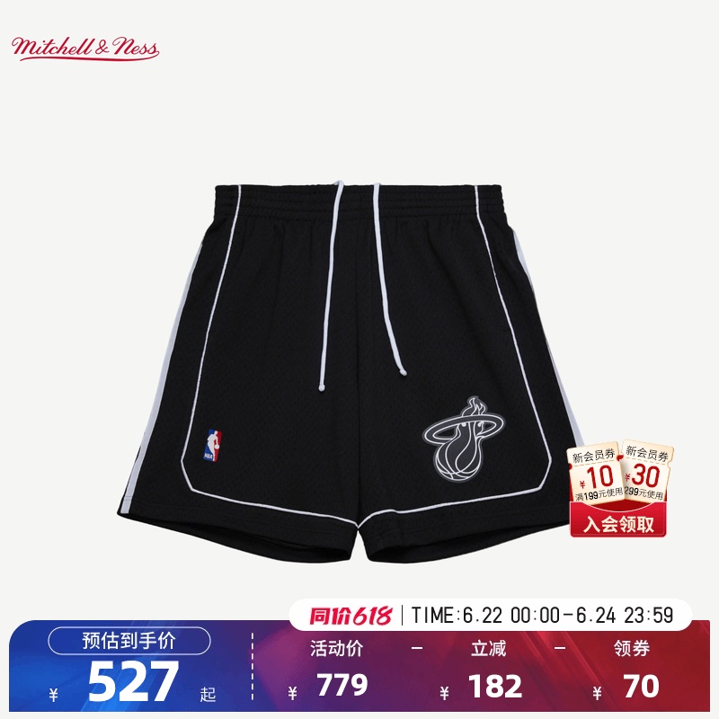 Nba Official Mn Miami Heat 11-12 Season American Retro Quick-Drying Fan Version Basketball Shorts for Men and Women Nba Official Mn Miami Heat 11-12 Season American Retro Quick-Drying Fan Version Basketball Shorts for Men and Women
