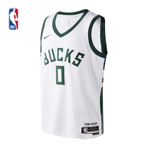 Nike Official-NBA Milwaukee Bucks Damien Lillard Mens speed dry jersey