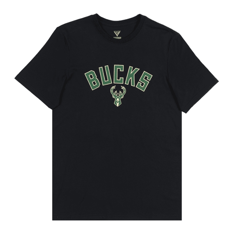 NBA New Summer Clinch Tee Love Series Bucks Adeto Kunbo Cotton Áo thun nam ngắn - Áo phông thể thao áo thun lining