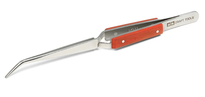 田宫 TAMIYA 74102 Gundam military model production tool precision anti-reverse elbow tweezers