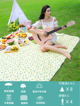 Outdoor ins style picnic seat cushion spring outing picnic mat moisture-proof floor mat beach tent camping camping mat