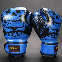 Обычный череп синий