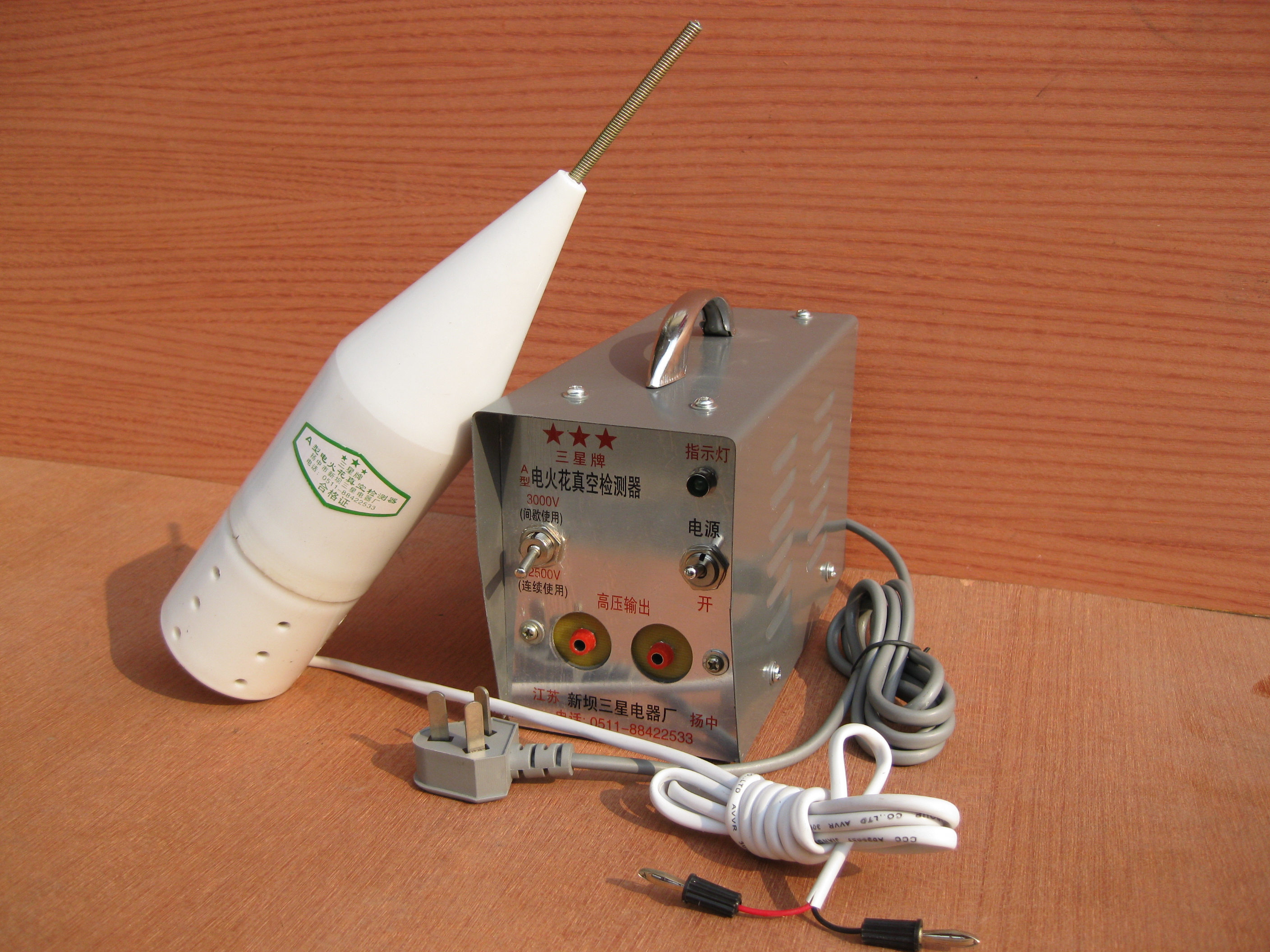 Type A electric spark vacuum detector hemp motor energy-saving lamp tube detector energy-saving lamp tube detection spark machine