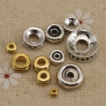 Brass spacer gasket bead diy accessories Tibetan style wingwang bracelet Diamond string accessories