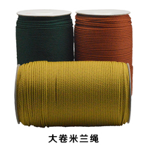 Qian cotton brand Milan rope pendant lanyard handmade accessories chain rope Jade Jade padded jewelry rope