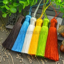 8cm small spike tassel short fat tassel DIY jewelry pendant press flap traditional Chinese style ornaments accessories hanging ears