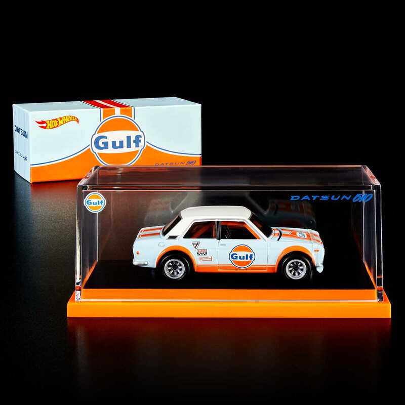 Hotwheels Datsun 510 Gulf Oil Gulf Rlc Red Line Club
