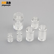 Acrylic transparent invisible advertising nails crystal glass tile fixed support display mirror nails concealing hat decorative nails