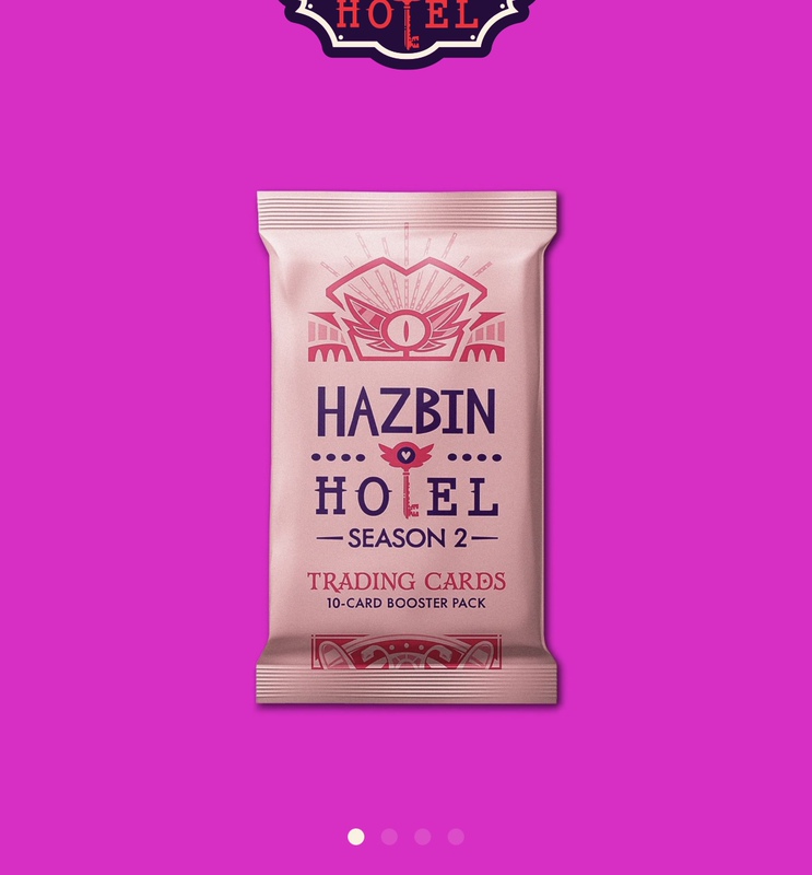 Hell Inn Official Card Pack Hazbin Hotel A24 Official Second Generation Second Edition Pink Edge Blind Bag Authentic Hell Inn Official Card Pack Hazbin Hotel A24 Official Second Generation Second Edition Pink Edge Blind Bag Authentic