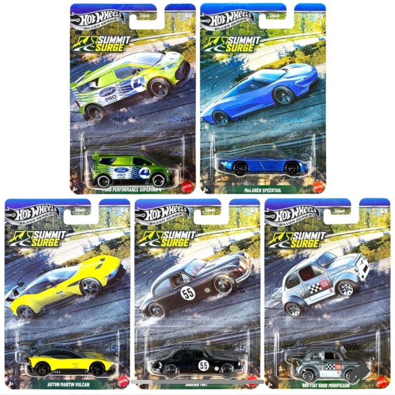 26 Hot Wheels Silver Label Series Peak Speed Ford Aston Martin Gdg44