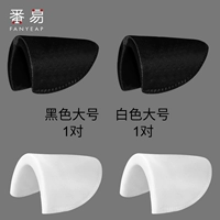 Черный, большой, белый, 1 пары