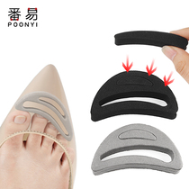 naughty gold coin exchange hollowed-out sponge shoe head plug high heel shoe front stopper anti-fall heel adjustment front palm cushion half-yard shoe head cushion