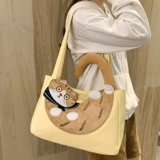 Вместительная и большая сумка через плечо для матери и ребенка, японская универсальная мультяшная сумка на одно плечо