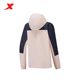 Xtep Jacket Women's 2024 Spring New Jacket Women's Genuine Contrast Color Splicing Hooded Windbreaker Woven Top