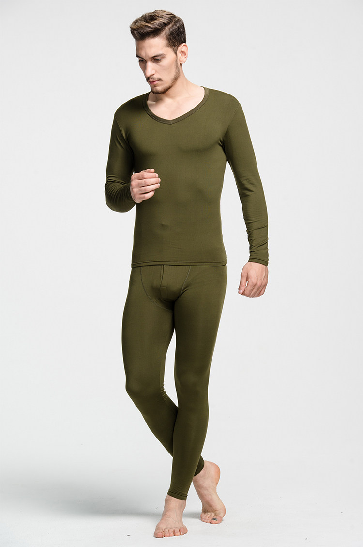 Sous-vêtement chaud jeunesse simple en spandex - Ref 748099 Image 27