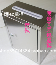 Custom real estate source Letter box Mailbox Love box Suggestion box Small box with lock suggestion box