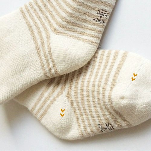 Детские осенние удерживающие тепло носки для новорожденных, 6-12 мес., 1-2 лет