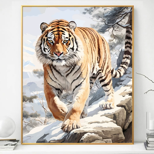 Цифровой акрил для рисования, раскраска, масляная краска, «сделай сам», ручная роспись