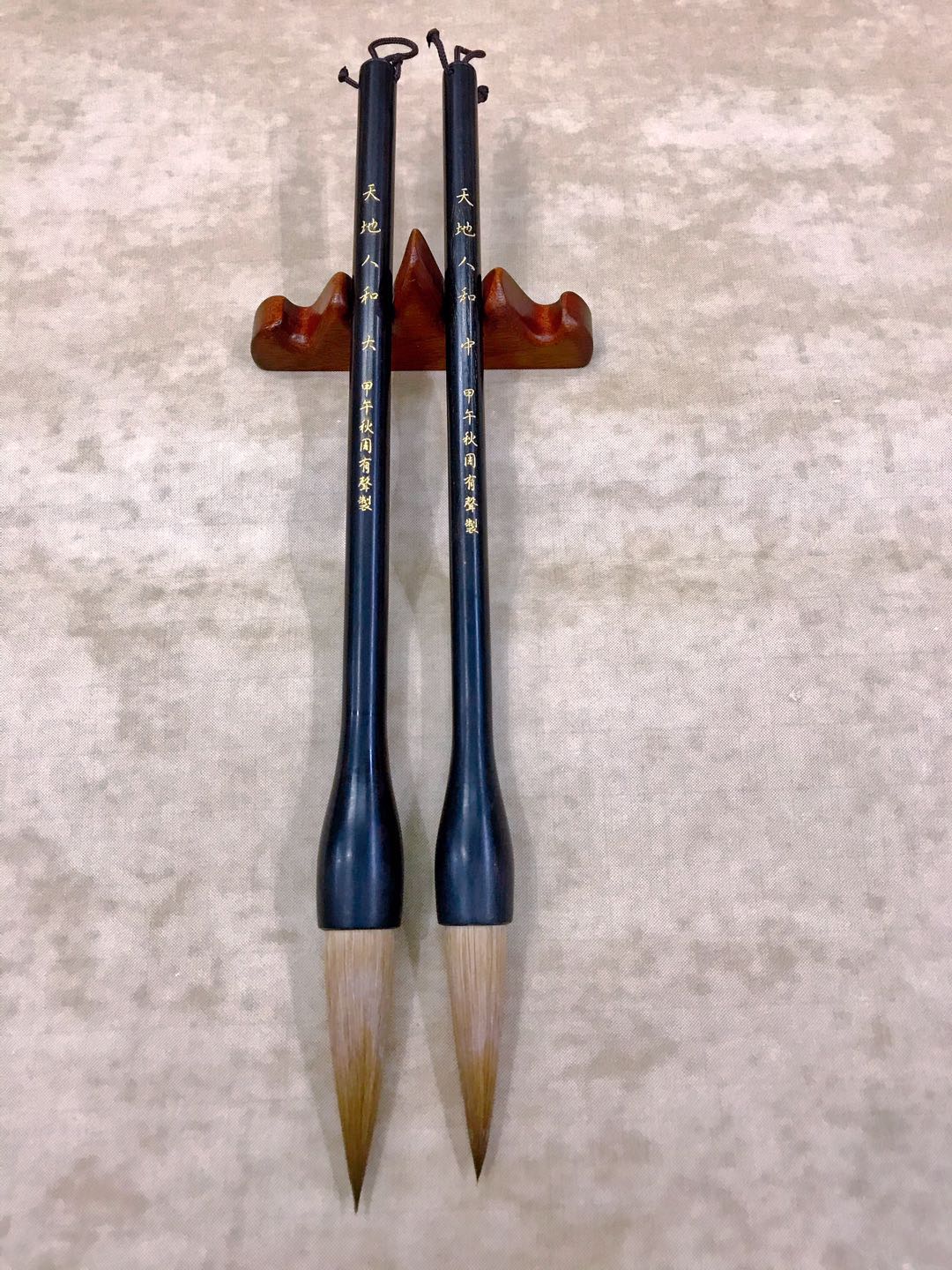 The four treasures of the study room Zhou Yousheng Pen Zhuang Tiandiren and Brush