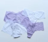 Кружевные сексуальные трусы, хлопковые штаны