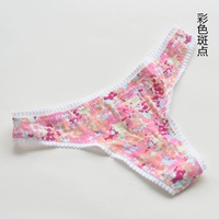 Цветные пятнистые стринги (без возврата и обмена)