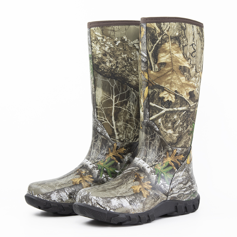 Men's High-Top Camouflage Rain Boots, Lightweight Design, Waterproof Rubber Shoes, Non-Slip Water Boots, Outdoor Hunting and Fishing Shoes Men's High-Top Camouflage Rain Boots, Lightweight Design, Waterproof Rubber Shoes, Non-Slip Water Boots, Outdoor Hunting and Fishing Shoes