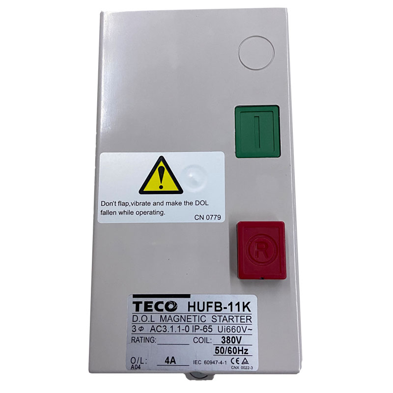Originally installed Tai'an Dongyuan TECO Exchange Magnetic Starter HUFB-11K 380V 4A 50 60Hz-Taobao