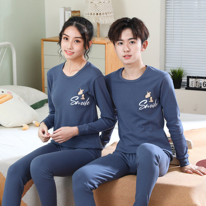Junior high school students cotton autumn clothing sanitary pants female cotton 12 teenagers male 15-year-old students fever pants