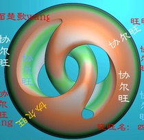 Finely carved image jdp grayscale image bmp relief image jade carving image round plate antique hollow double ring buckle round safety buckle