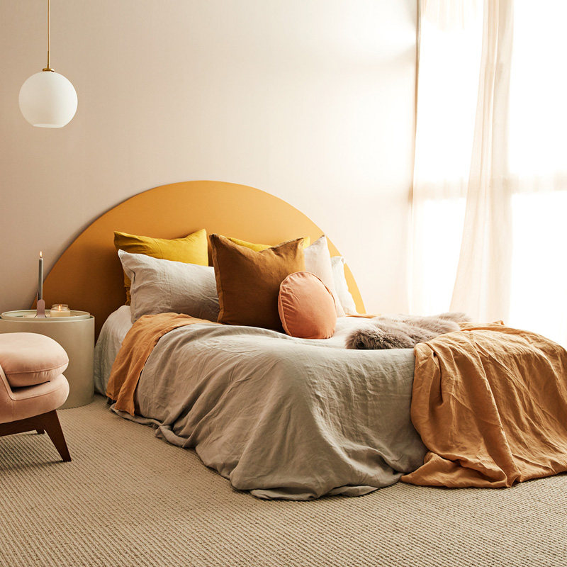 Nordic Princess Bed Light Lavish Internet Red Bed Pink Teenage Girl Modern Minima Cloth Art Bed Double Bedroom Bed Master Bedroom