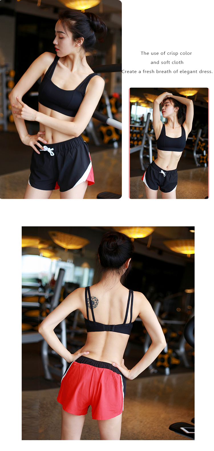 Móc thể thao đồ lót nữ tập thể dục chống sốc áo ngực vest chạy thu thập khuôn mẫu nhận được vẻ đẹp sữa trở lại tốc độ khô áo ngực áo lót thể thao loại nào tốt