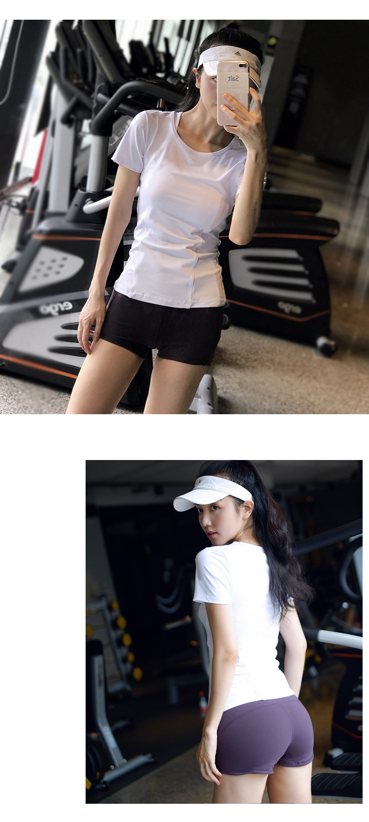 Quần áo thể dục nhanh khô nữ chạy nhanh Áo thun thể thao ngắn tay thoáng khí áo khoác ẩm thấm hút quần áo yoga nửa tay áo mùa hè áo ba lỗ adidas nam