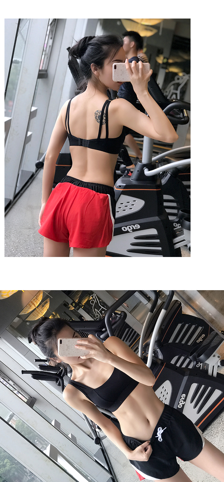 Móc thể thao đồ lót nữ tập thể dục chống sốc áo ngực vest chạy thu thập khuôn mẫu nhận được vẻ đẹp sữa trở lại tốc độ khô áo ngực áo lót thể thao loại nào tốt
